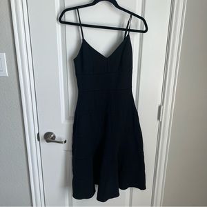 Black dress with straps size XS